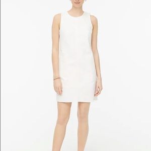 NEW Denim shift dress in white wash